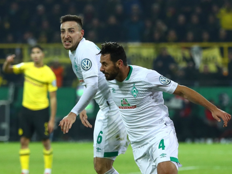Reus substituted as Dortmund exit DFB-Pokal with Werder Bremen loss