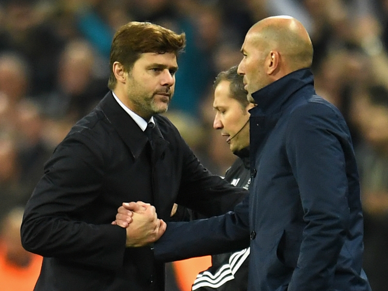 Beckham, Zidane encounter just a 'coincidence', says Pochettino