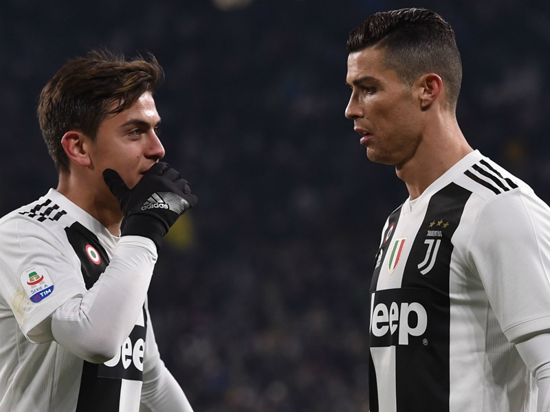 Ronaldo and Dybala can play