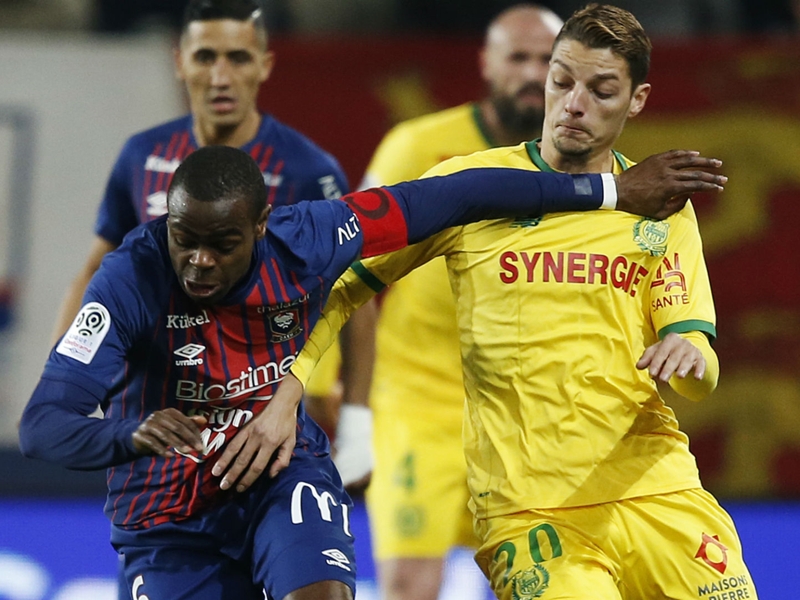 Caen-Nantes 0-1, Nantes rebondit à dix