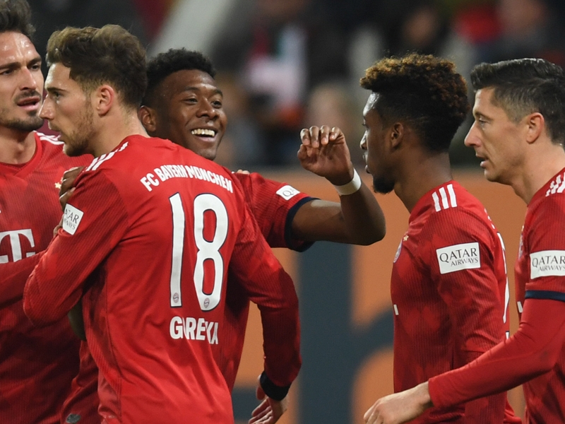 Augsbourg-Bayern 2-3 - Laborieux, le Bayern remercie Coman