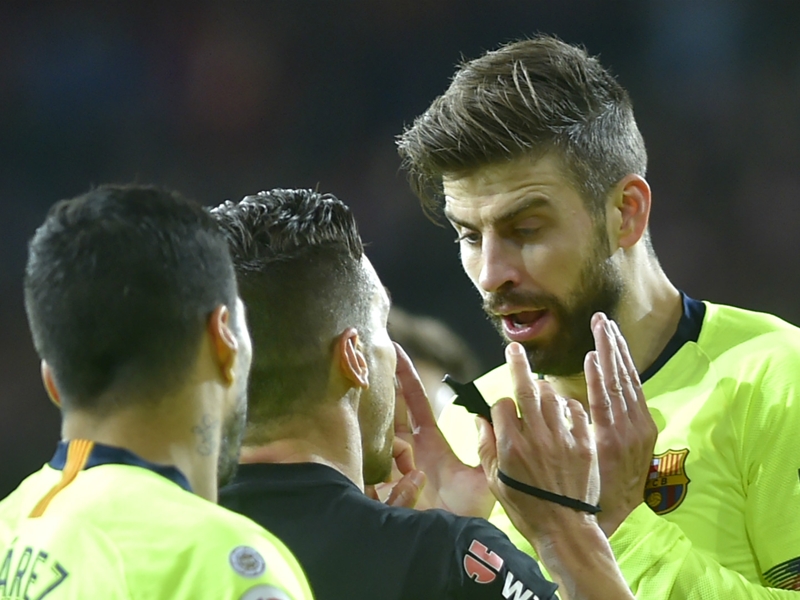 'When referees help Madrid they shut up' - Pique slams Real's officiating complaints