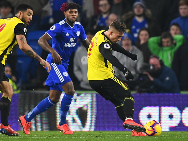Cardiff City 1 Watford 5: Deulofeu and Deeney down Bluebirds
