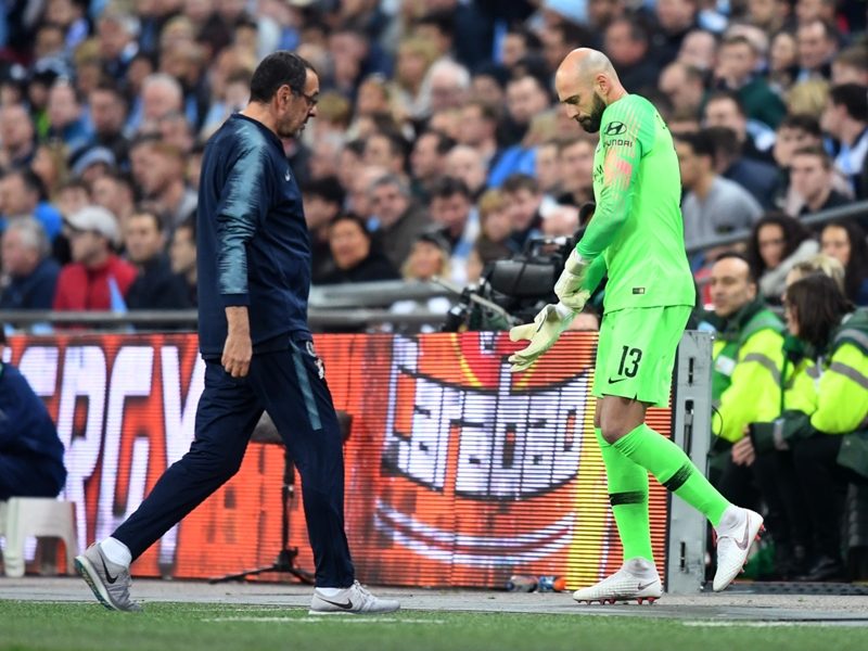 Video: Row with Kepa was a 'misunderstanding' - Sarri
