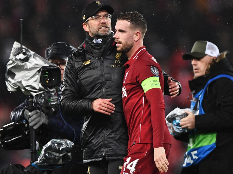 Klopp rubbishes Henderson bust-up suggestions as 'bullsh*t'