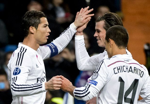 Real Madrid 4-0 Ludogorets: Ronaldo and Bale on target as Blancos make it six out of six