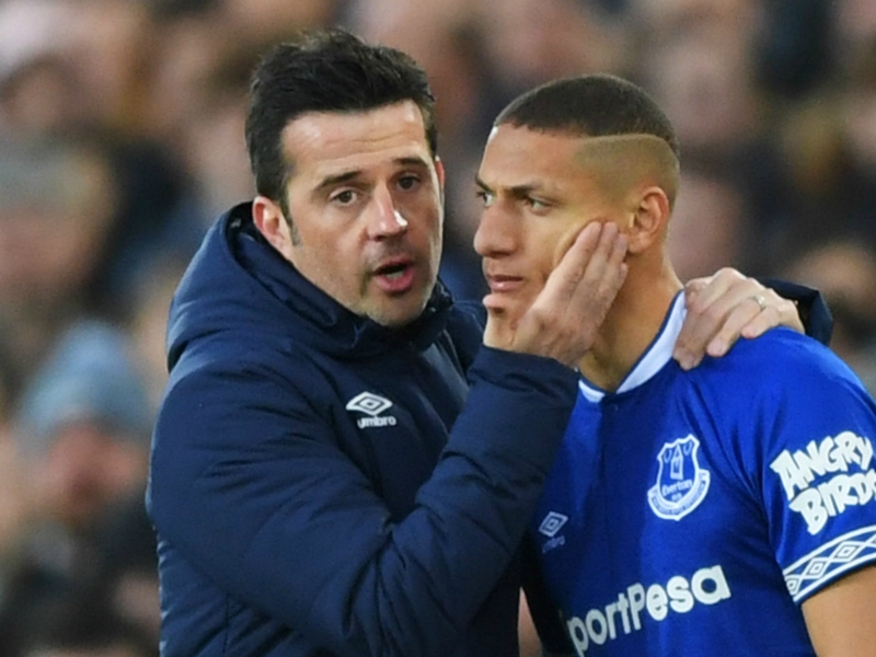 'Both teams wanted to win' - Everton's Silva denies targeting derby draw with Liverpool