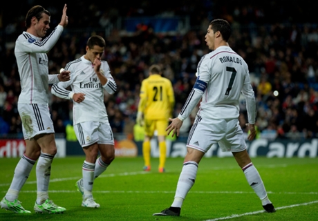 Real Madrid 4-0 Ludogorets: Six of six