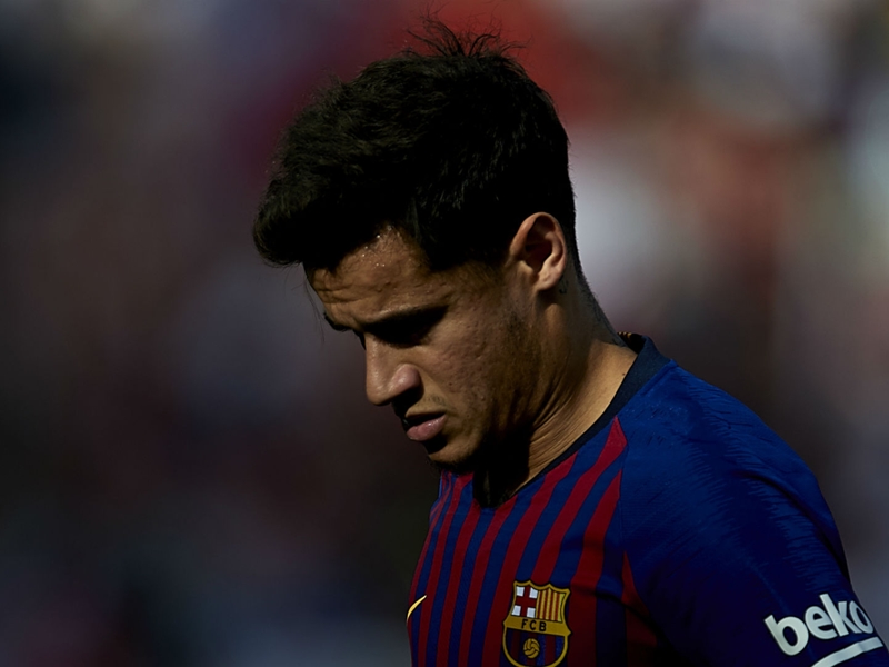 Barca need Coutinho at his best - Pique defends struggling star