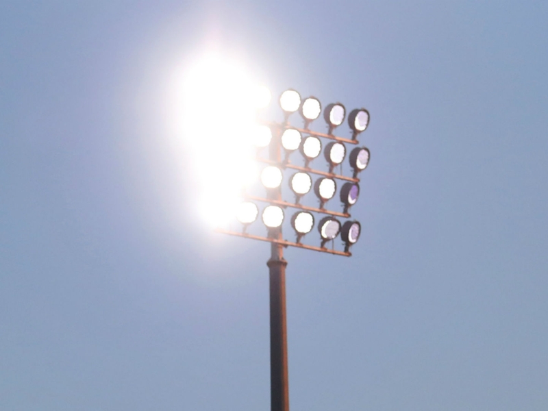 Amature referee and player injured as light pole crashes at high school match in Arkansas