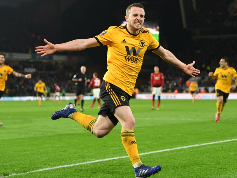 Wolves 2 Manchester United 1: Jimenez and Jota seal last-four spot