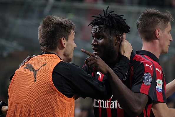 Serie A - En plein derby, Lucas Biglia et Franck Kessié s'embrouillent sur le banc de l'AC Milan