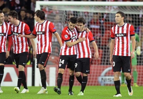 Athletic Bilbao 2-0 BATE: Bilbao into EL