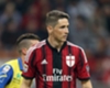 Milan striker Fernando Torres