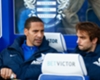 Rio Ferdinand on the QPR substitutes bench