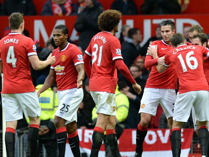 Manchester United-Liverpool 3-0: Rooney, Mata e Van Persie ...