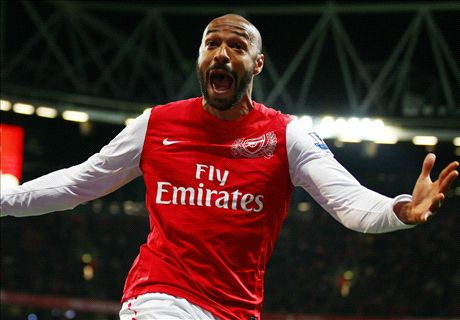 Henry: I cried when I left Arsenal