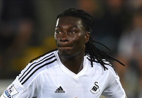 Gomis collapses vs. Spurs