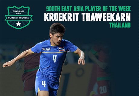 Goal SEA Player of the Week: Kroekrit Thaweekarn