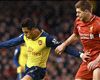 Alexis Sanchez Arsenal; Steven Gerrard Liverpool Alexis Sanchez Arsenal; Steven Gerrard Liverpool