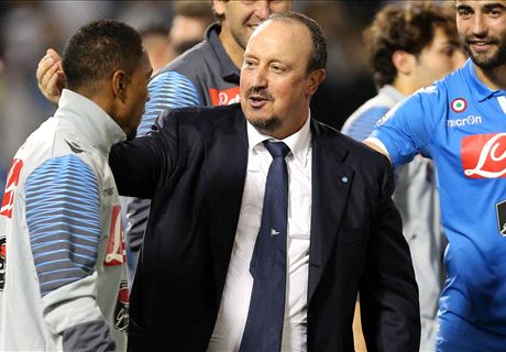 Benitez: Napoli can beat Roma to second