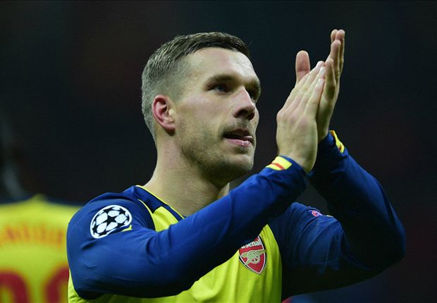 Wenger hints Podolski could leave Arsenal in January