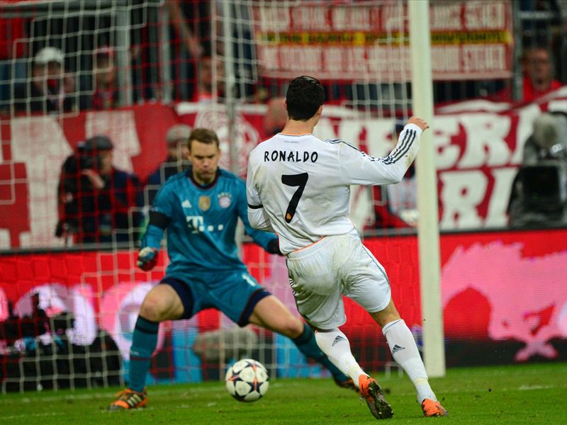 Cristiano Ronaldo, Manuel Neuer, Real Madrid, Bayern Munich, 2013-14