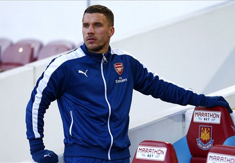 Podolski chega à Inter de Milão