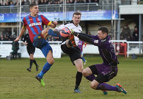 Match Report: Dover 0-4 Crystal Palace