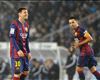 Lionel Messi Xavi Hernandez Real Sociedad Barcelona La Liga 04012015