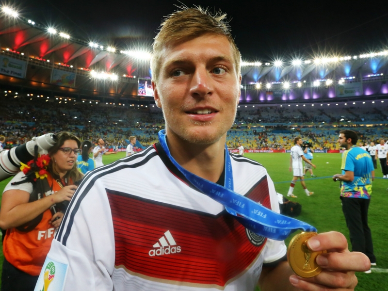 Toni Kross é eleito o melhor jogador alemão da Copa em votação Toni Kross é eleito o melhor jogador alemão da Copa em votação