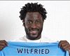 Wilfried Bony Manchester City Unveiling 14012015
