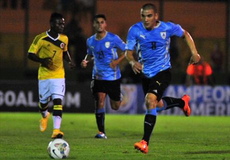 Sudamericano U20: Uruguay 1-0 Colombia