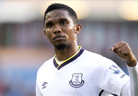 Official: Samp sign Eto'o from Everton