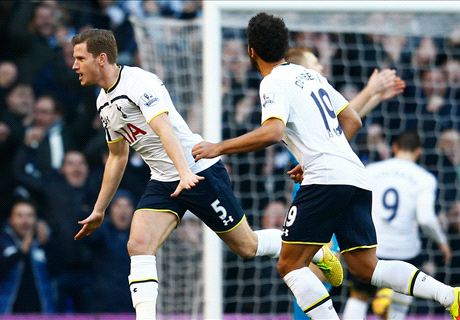Tottenham, siempre sobre la hora