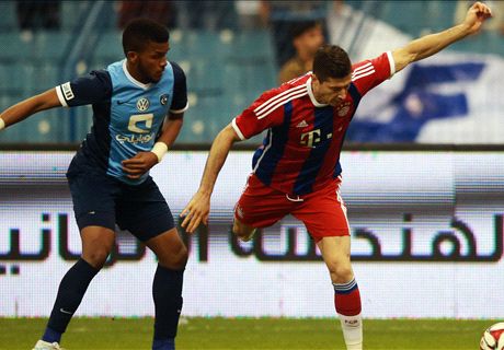 Lewy strikes as Bayern cruise to win