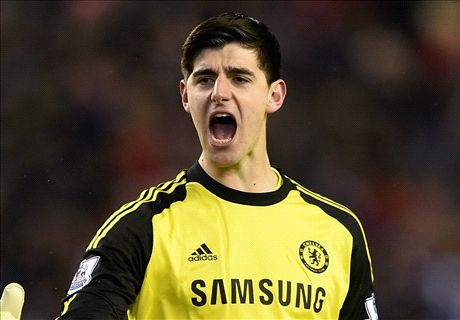 'Courtois got Chelsea to the final'