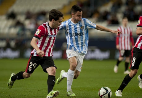 Résumé de match, Athletic Bilbao-Malaga (1-1)