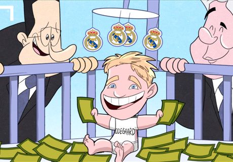 VIÑETA: El Real Madrid mima a Odegaard