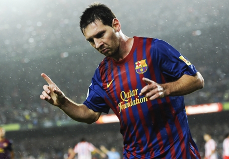 Magical Messi makes Barca look good