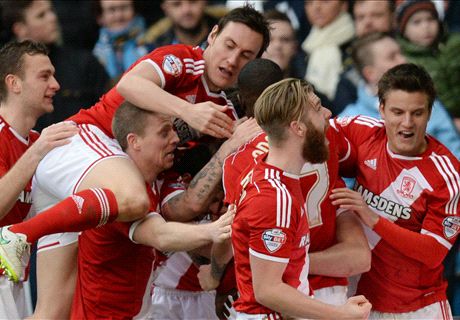 Ratings: Man City 0-2 Middlesbrough