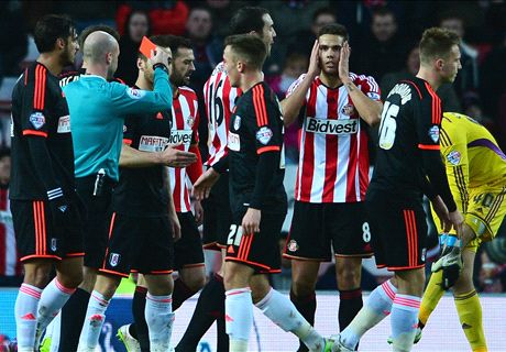Sunderland 0-0 Fulham: Rodwell red