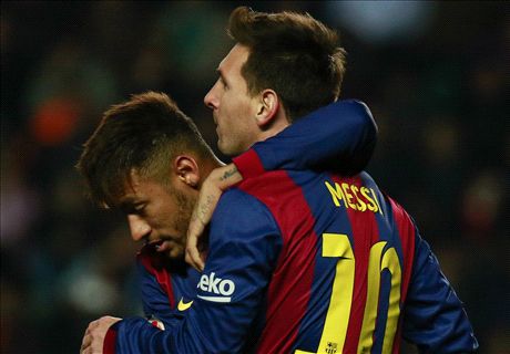 'Messi and Neymar depend on the team'