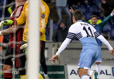 Parolo puts 10-man Milan to the sword