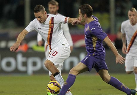 Résumé de match, Fiorentina-Roma (1-1)