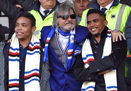 Eto'o completes Sampdoria move