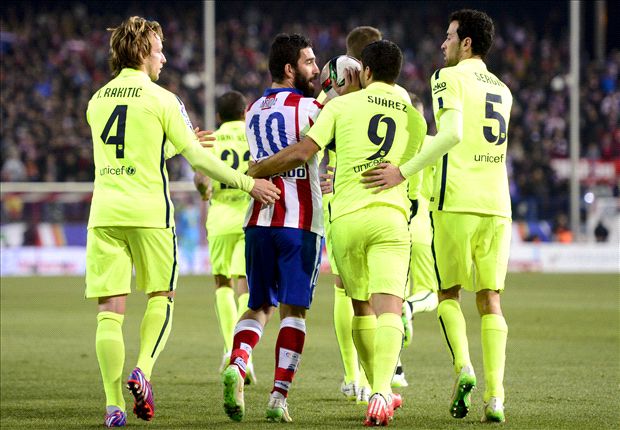 Atletico Madrid 2-3 Barcelona (agg 2-4): Neymar shoots down nine-man Rojiblancos in Copa cracker