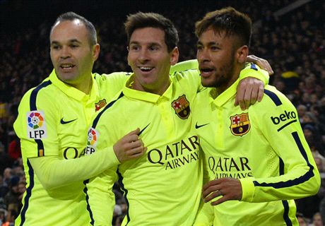 L.E.: Messi set high bar for Neymar