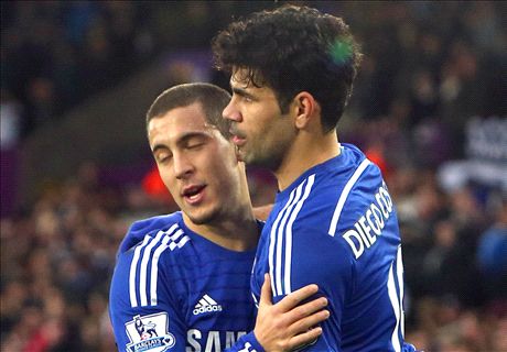 Hazard: I'm lucky to play with Costa