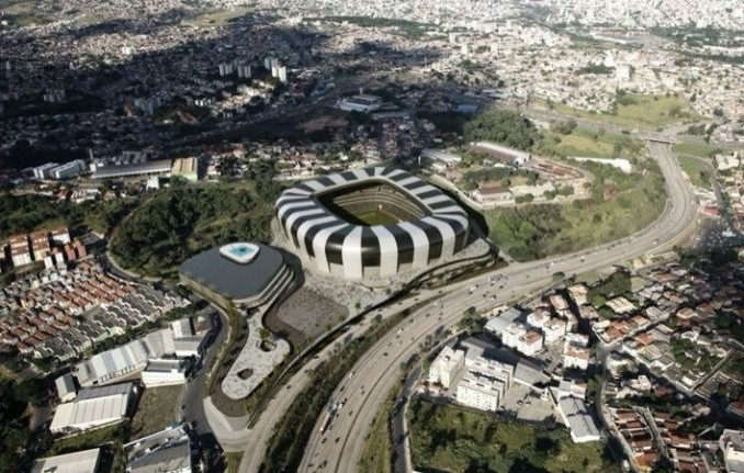 Atlético-MG estuda projeto de construção do próprio estádio Atlético-MG estuda projeto de construção do próprio estádio
